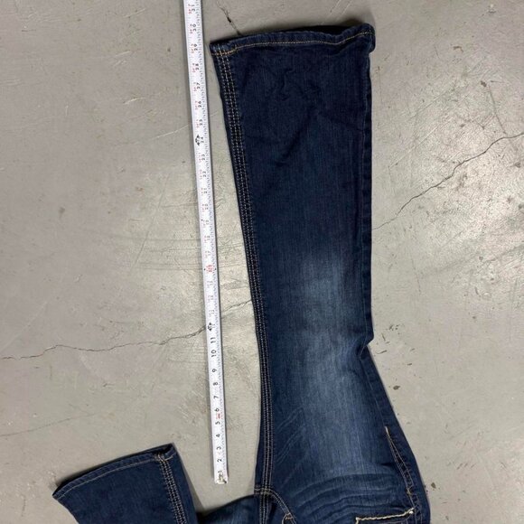 Ariat Low Rise Boot Cut Women’s Ruby Blue Flared Jeans 30 x 29 - Picture 5 of 7